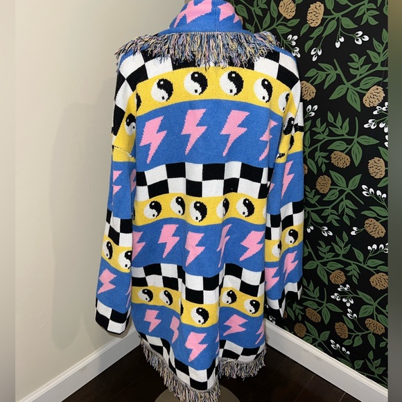 S/M fringe cardigan Dressed in Lala - Picture 6 of 9